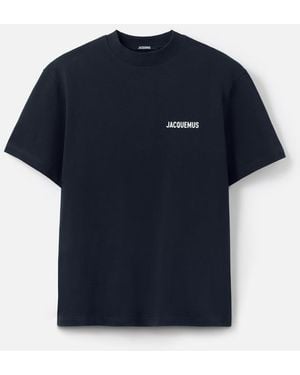 Jacquemus The Saint Tropez Place Des Lices Address T-Shirt - Blue