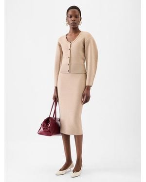 Jacquemus Cardigan Doppio - Neutro