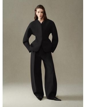 Jacquemus The Ovalo Jacket - Black