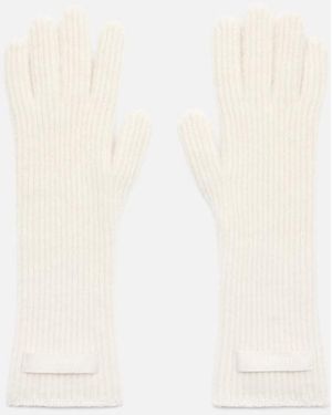 Jacquemus The Gros Grain Gloves - White