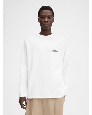 Jacquemus The New York Address Long-Sleeve T-Shirt - White