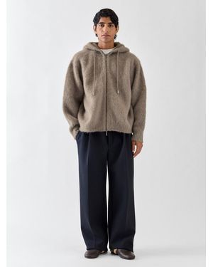 Jacquemus Der Nuvola Cardigan Mit Reißverschluss - Blue