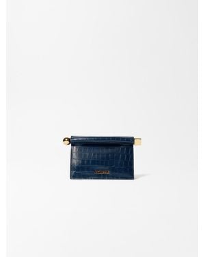 Jacquemus The Small Rond Carré Clutch - Blue