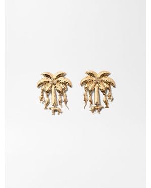 Jacquemus Die Palmier Ohrringe - Weiß