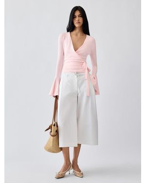 Jacquemus The Paysan Long-Sleeve Knit - White