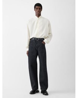 Jacquemus The Mirada De-Nîmes Denim Pants - White