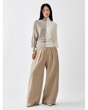 Jacquemus The Losange Knit Polo - Natural