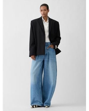 Jacquemus The Ovalo De-Nîmes Denim Trousers - Blue