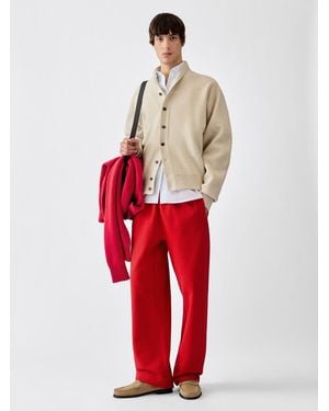 Jacquemus The Rond Carré Sweatpants - Red
