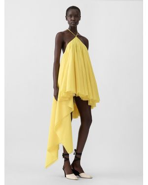 Jacquemus The Triangle Mini Dress - Yellow