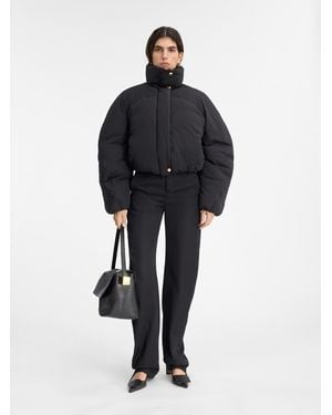 Jacquemus "La Doudoune Courte Caraco" Padded Jacket - Black