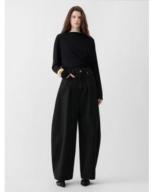 Jacquemus The Ovalo De-Nîmes Denim Trousers - Blue