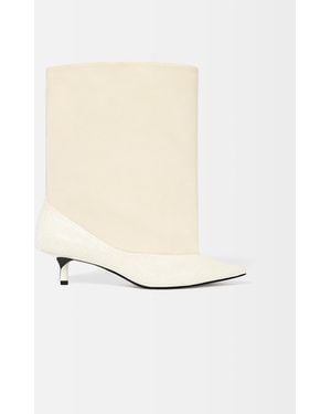 Jacquemus The Tourni Boots - White