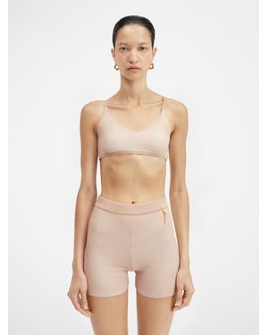 Jacquemus The Pralù Shorts - Natural