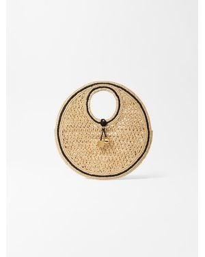 Jacquemus The Spiaggia Small Round Bag - Metallic