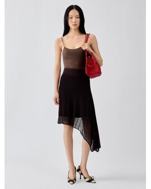 Jacquemus The Voile Skirt - Red