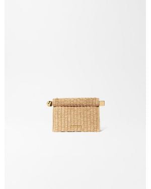 Jacquemus The Small Rond Carré Clutch - White