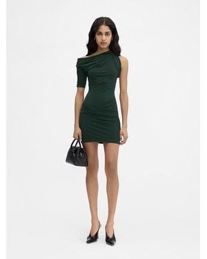 Jacquemus La Mini Robe Drapeado - Green