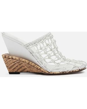 Jacquemus The Double Woven Shoes - White