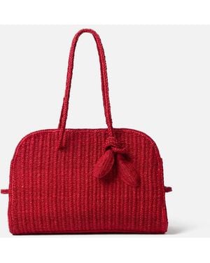 Jacquemus The Raffia Turismo - Red
