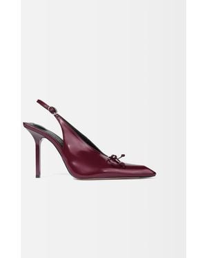Jacquemus The High Cubisto Slingbacks - Purple