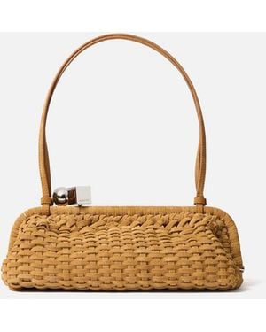 Jacquemus The Large Salon Clutch - White