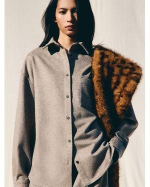 Jacquemus Camicia Flanelle - Neutro