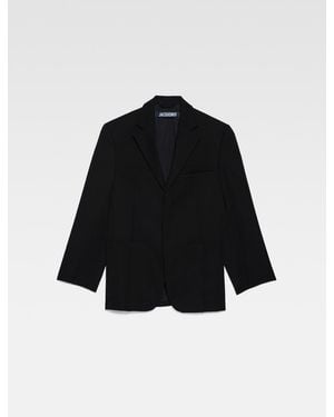 Jacquemus La Veste D'Homme Jacket - Black
