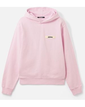 Jacquemus The Gros Grain Hoodie - Pink