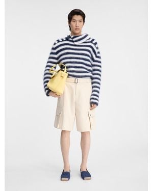 Jacquemus Il Bermuda Cargo - Bianco