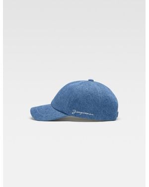 Jacquemus Cappello da baseball La Casquette - Blu