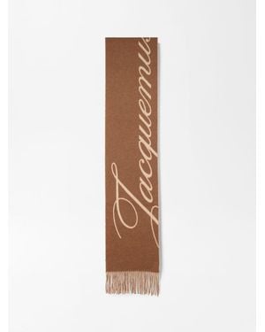 Jacquemus The Atelier Scarf - White