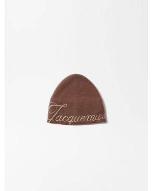 Jacquemus Die Atelier Mütze - Braun