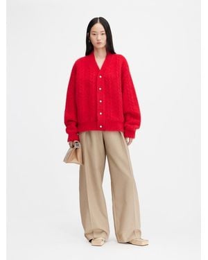 Jacquemus Der Nuvola Cardigan - Rot