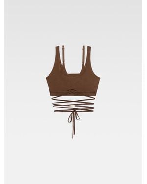 Jacquemus La Brassière + Nike - White