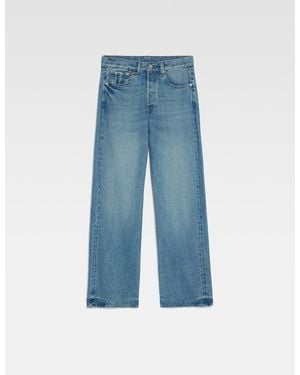 Jacquemus The Straight De-Nîmes Denim Pants - Blue