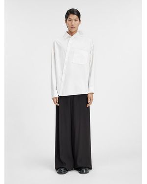 Jacquemus Les Sculptures 'La Chemise Cuadro' Shirt - White