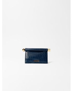 Jacquemus The Small Rond Carré Clutch - Blue