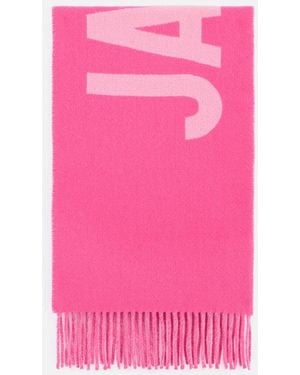 Jacquemus L'écharpe Logo Virgin Wool Scarf - Unisex - Virgin Wool - Pink