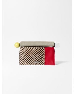 Jacquemus Die Rond Carré Clutch - White