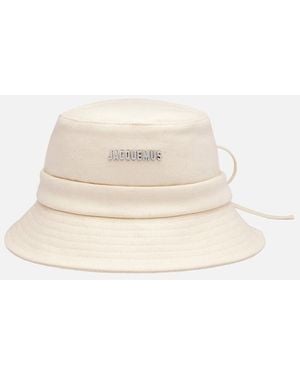 Jacquemus The Gadjo Bucket Hat - White