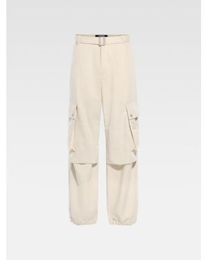 Jacquemus The Cargo Pants - White