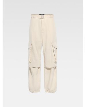 Jacquemus The Cargo Trousers - White