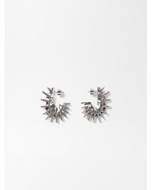 Jacquemus The Hippocampe Earrings - White