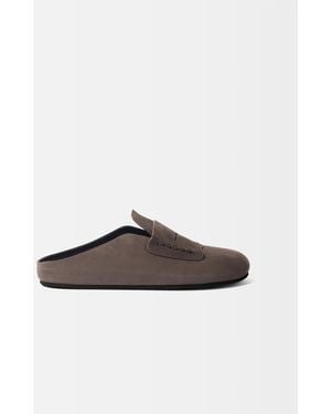 Jacquemus Mule Mocassins - Marrone