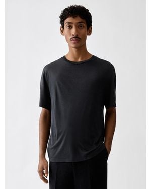 Jacquemus T-Shirt Soie - Nero
