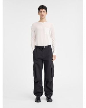 Jacquemus The Cargo Trousers - White