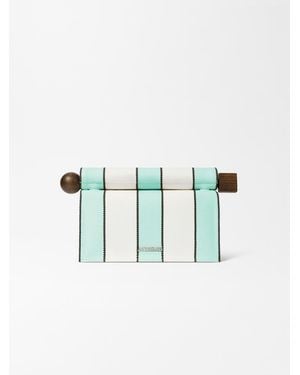 Jacquemus The Rond Carré Clutch - Blue