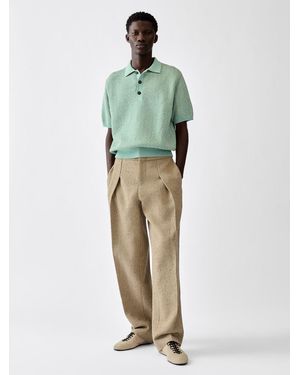 Jacquemus The Miami Knit Polo Shirt - Green