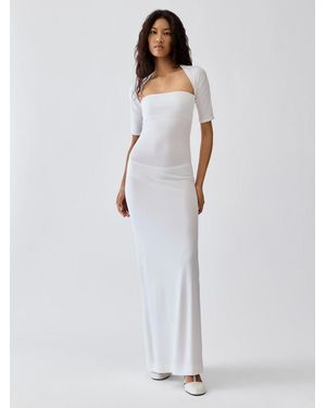 Jacquemus The Bolero Dress - White